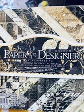 Paper Designer Craft Scrapbooking 7"x 7" new