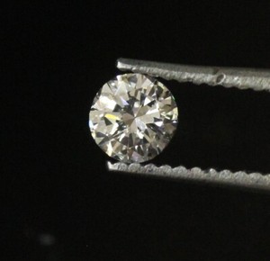 GIA certified .44ct SI2 G loose brilliant round diamond estate vintage Natural