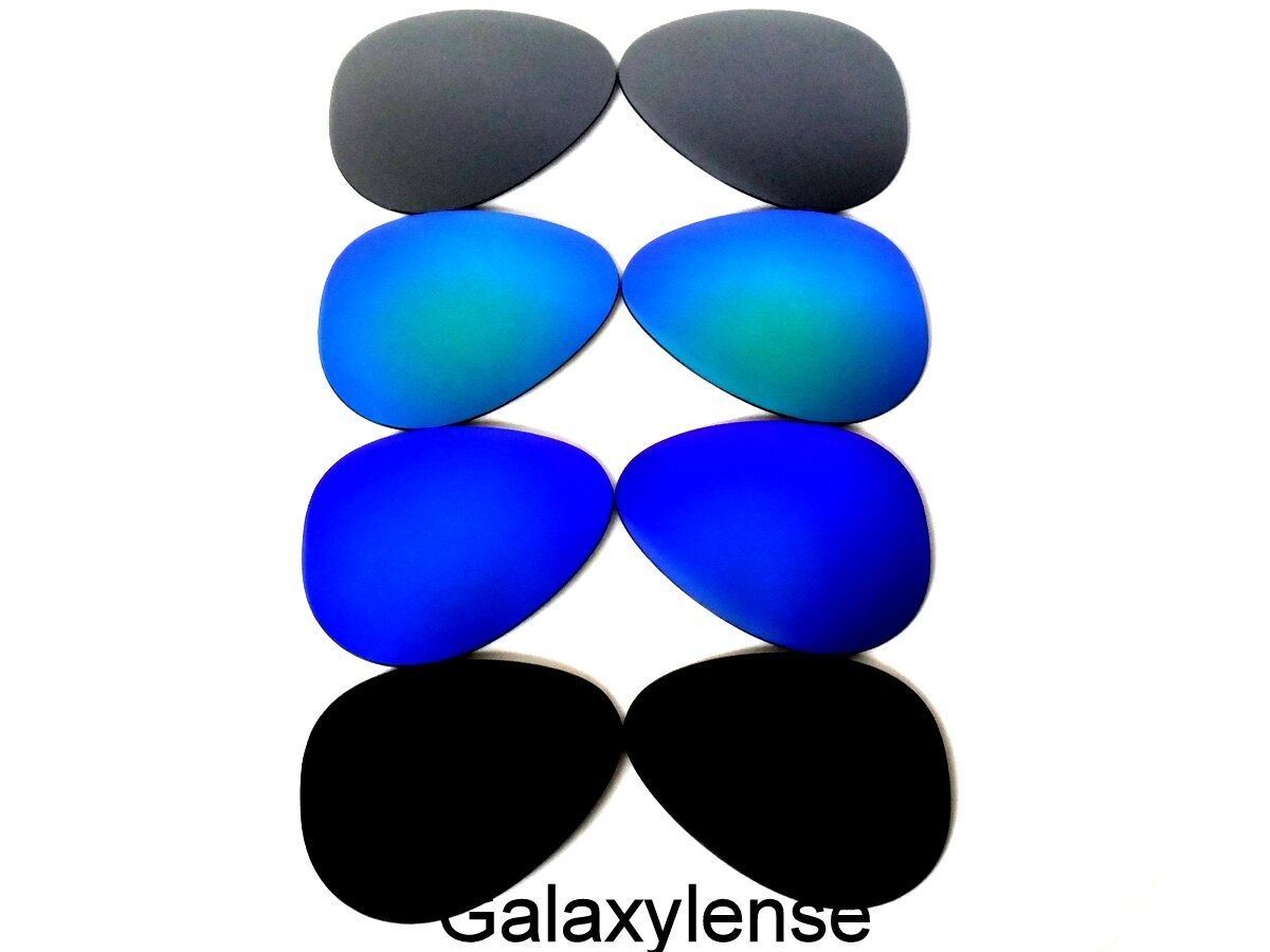Replacement Lenses For Ray Ban RB3025 Aviator Black&Blue&Green&Silver 62mm