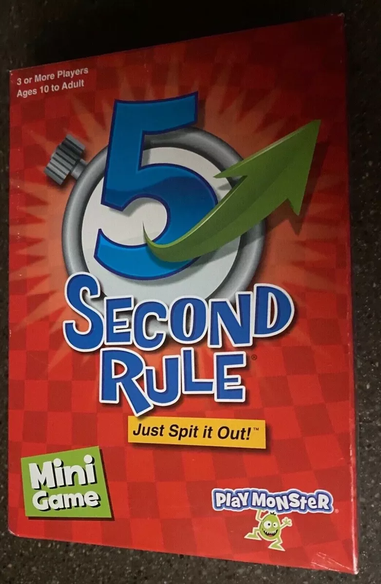 5 Second Rule® New Edition – PlayMonster