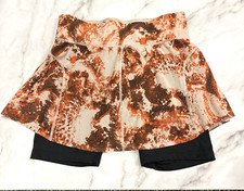 2022 Adidas Women Tennis Paris Match Skirt Wonder Taupe Size Large