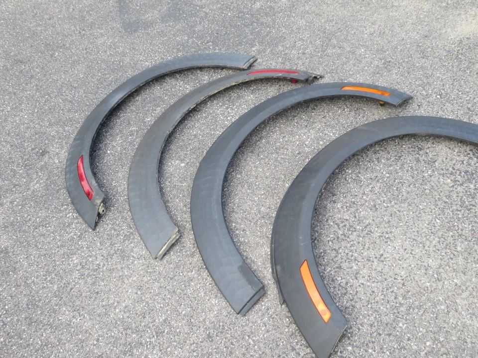 Mini Cooper S 2008 guardabarros llamaradas juego de 4 Foto 4 de 4