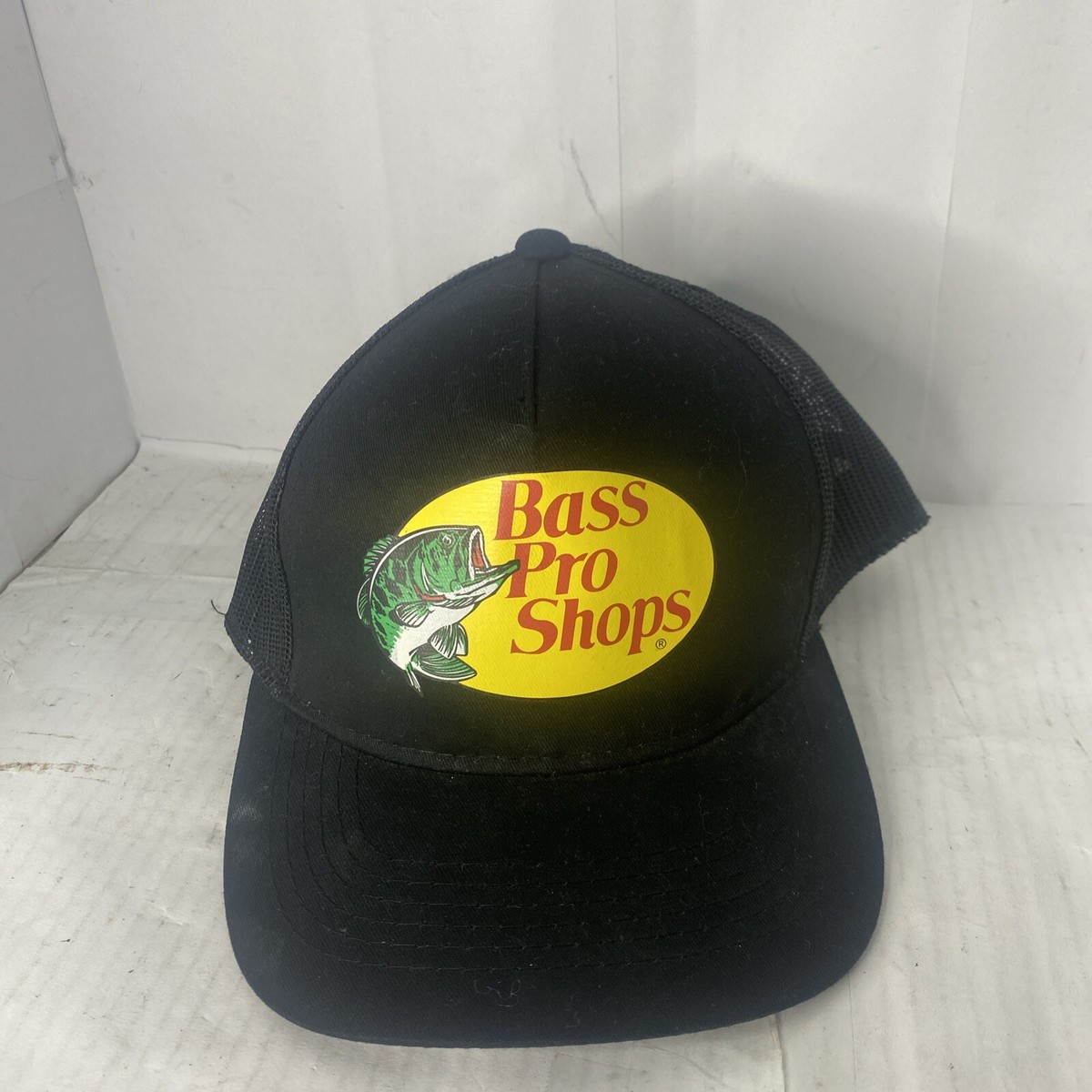 Bass Pro Shop Black Trucker baseball Hat Bass Pro Shops Vintage Sign Trucker Cap - | Mercari main image 4