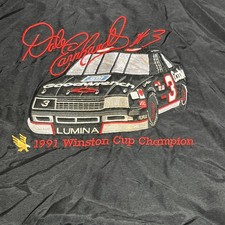 Vintage 90s 1991 Dale Earnhardt #3 Winston Cu...