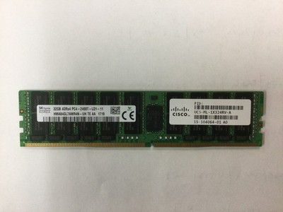 32GB 4DRX4 PC4-19200 (DDR4-2400) ECC LRDIMM SK Hynix HMA84GL7AMR4N-UH