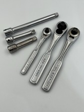 Vintage Craftsman Ratchet Extension Lot 6pc V Series 14 38 Usa