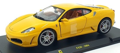 Burago 1/24 Scale Diecast 191223I - 2004 Ferrari F430 - Yellow | eBay