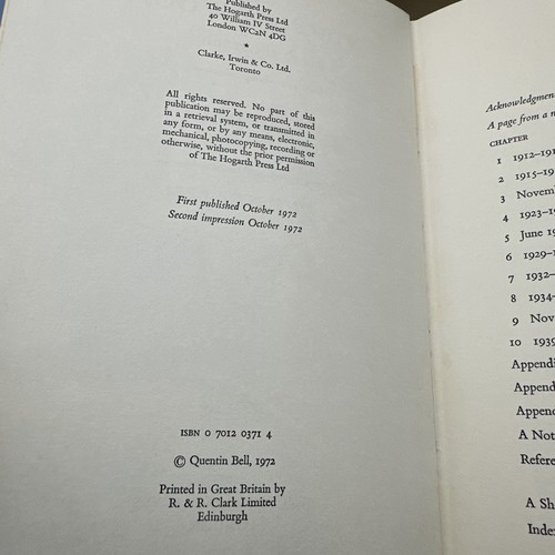 Virginia Woolf Vintage Books- 4 Vol. 2 1st Ed! -AA219 - Foto 14 di 24