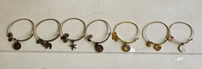 Alex and Ani Adjustable Wire Charm Bangle Lot...