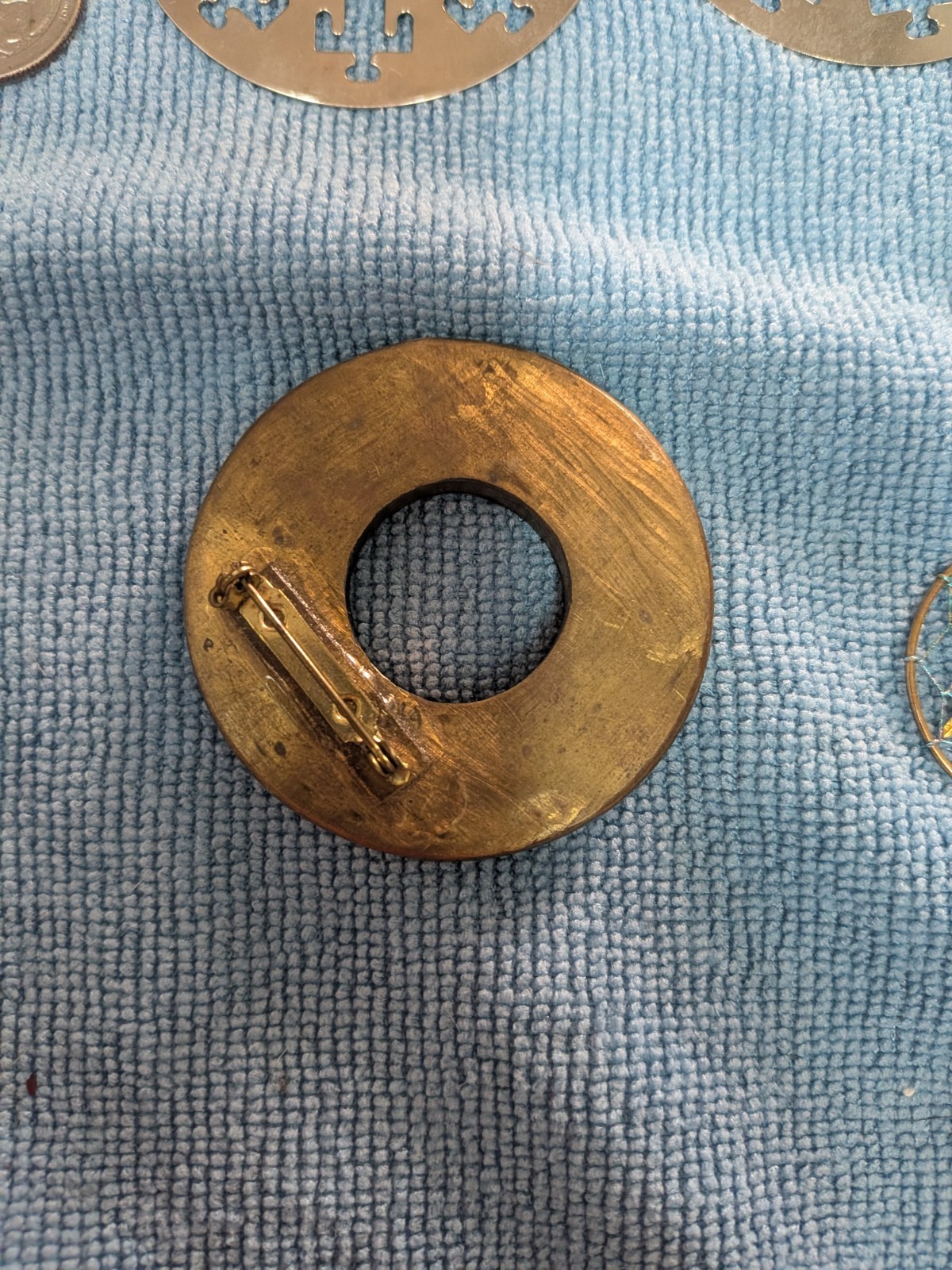 Native American Style Silver Tone earrings and tu… - image 3