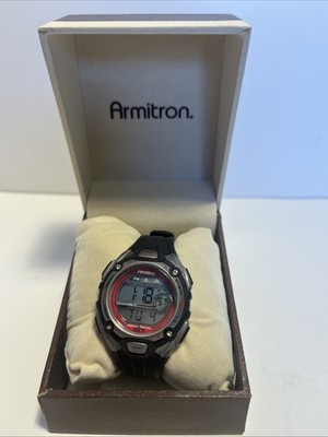 Armitron Analog & Digi-Ana Men s Watch In Box With Papers Working 