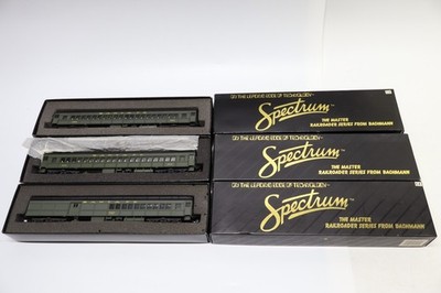 3 x Bachmann Spectrum HO schwere SANTA FE Reisebusse - sehr guter Zustand