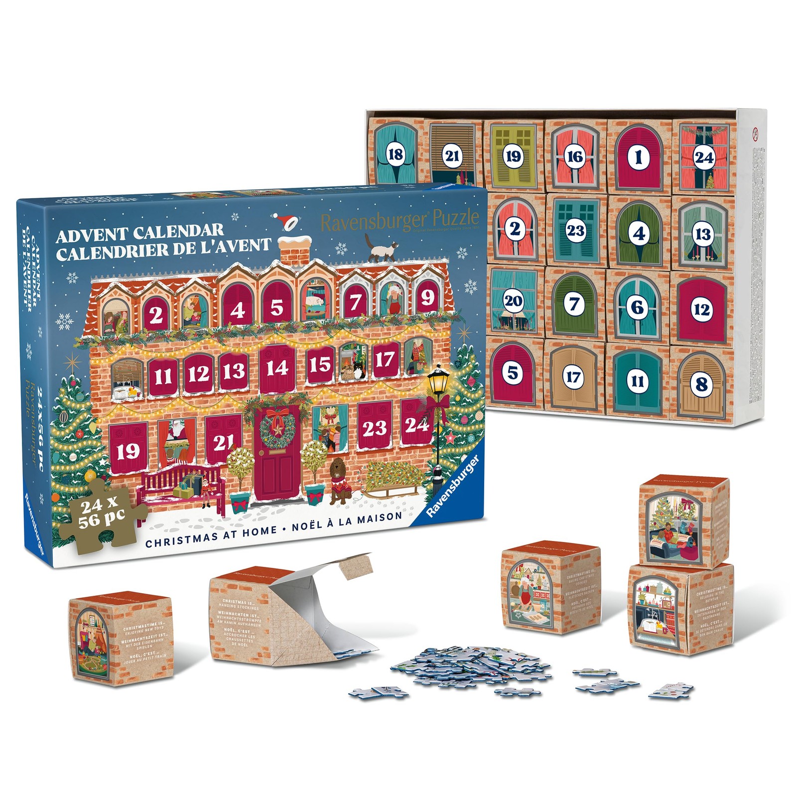 Ravensburger Women's Christmas At Home 24 X 54Pc Jigsaw Puzzle Advent Calendar - 2026 - Image 4