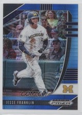2020 Panini Prizm Draft Picks Blue & Carolina Hyper Jesse Franklin V #PDP97 4xw