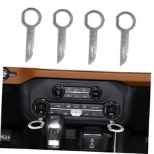 4pcs Radio Removal Tool Stereo Extraction Tools Pins With Easy Grip Handles 4pcs Radio Removal Tool Stereo Extraction Tools Pins With Easy Grip Handles