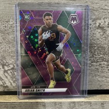 Arian Smith 2025 Mosaic🔥No Huddle🔥Purple /50 #399
