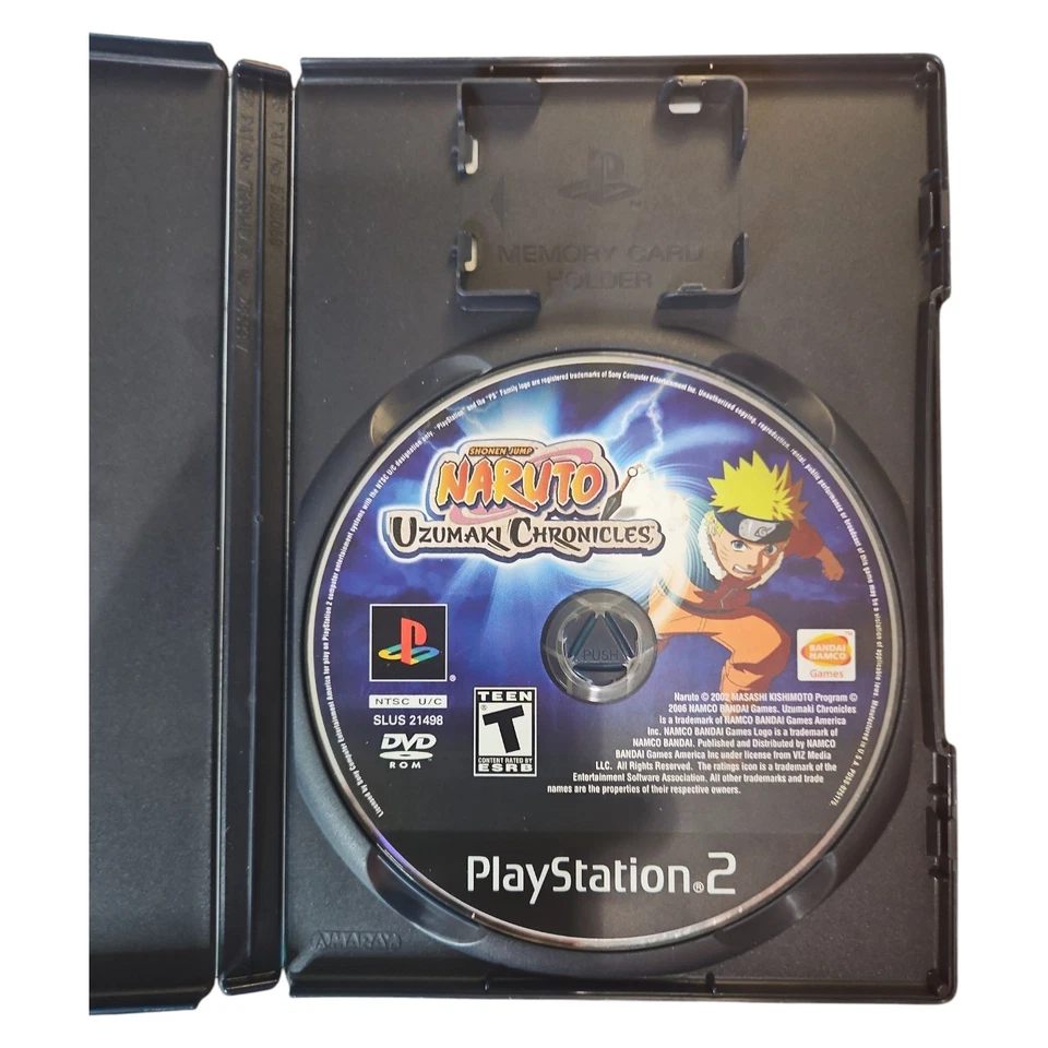 Naruto Uzumaki Chronicles for PS2 - No Manual - Good Condition Playstation 2 - Image 3 of 3