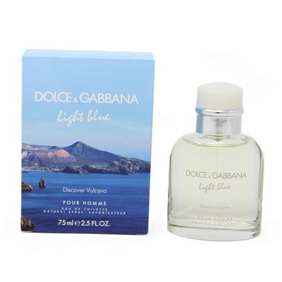 Dolce & Gabbana Light Blue Discover Vulcano Pour Homme Eau de Toilette Spray 75m
