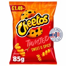 Cheetos Twisted Sweet & Spicy Flamin' Hot 85g PMP - from Giant Bradley's Sweet S