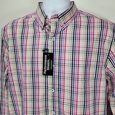 Nick Graham Everywhere Stretch Modern Fit Button Up Shirt Mens 16-16.5 / 32-33