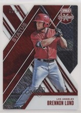 2017 Panini Elite Extra Edition Status Red Die-Cut 92/99 Brennon Lund #93 y0i