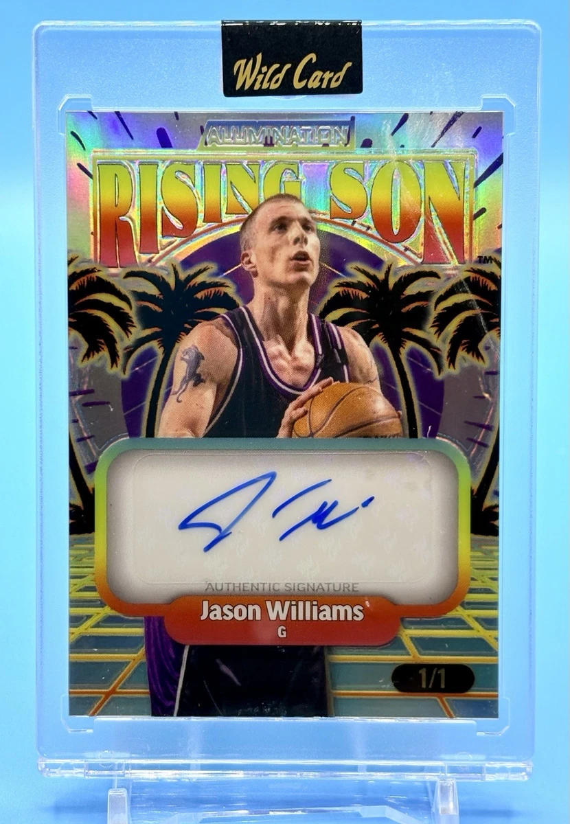 NBA JASON WILLIAMS AUTO 2022-23 Panini Spectra RetroSpect 