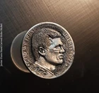 Hand Carver Tom Brady - Hobo Nickel Coin NFL 1977 Birth Year of NFL Legend. GOAT