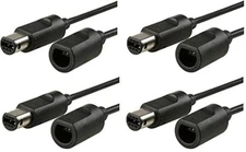 Lot Of 4 6 Feet Controller Cord Extensions For GameCube Gamecube
