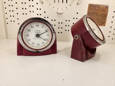 1950s Red Vintage Kodak Darkroom Mechanical Timer Art Deco, 1 Working 1 Doesn't