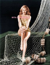 RITA HAYWORTH #20 COLOR 8.5" X 11" PHOTO SHIPS FREE RITA HAYWORTH #20 COLOR 8.5" X 11" PHOTO SHIPS FREE