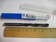 27/64" (.4219") Solid Carbide Drill, Thru Coolant, 5xD, 146mm OAL, OSG 651042111