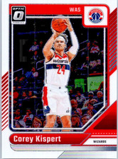 Corey Kispert #183 - Base Set Holo - 2024-25 Panini Optic - Washington Wizards