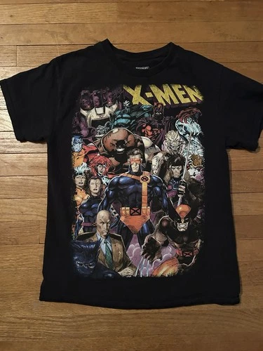 Marvels X-men Vintage Full Print T Shirt Size Medium Marvel Comics