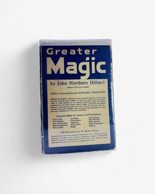 GREATER MAGIC BY HILLIARD, 1947 - 9TH EDITION / Collectible & Vintage Magic Book