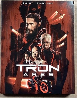 TRON: Ares (Disney January 2026) Blu-ray + Dig w Slipcover Region Free
