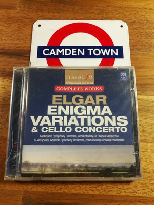 Elgar - Enigma Variations & Cello Concerto Complete Works Cd Sealed