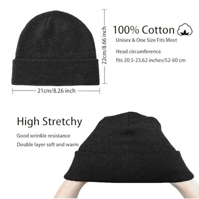 帽子 everyone cotton beanie (BLACK) everyone cotton rib beanie (black)【公式オンラインショップ】