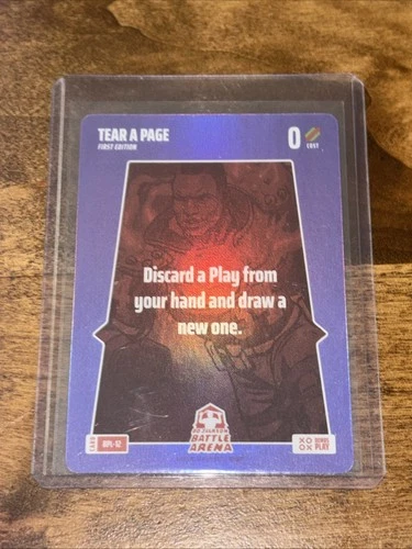 2024 Bo Jackson Battle Arena ALPHA BONUS PLAY BPL-12 Tear A Page SSP 0 Hotdogs