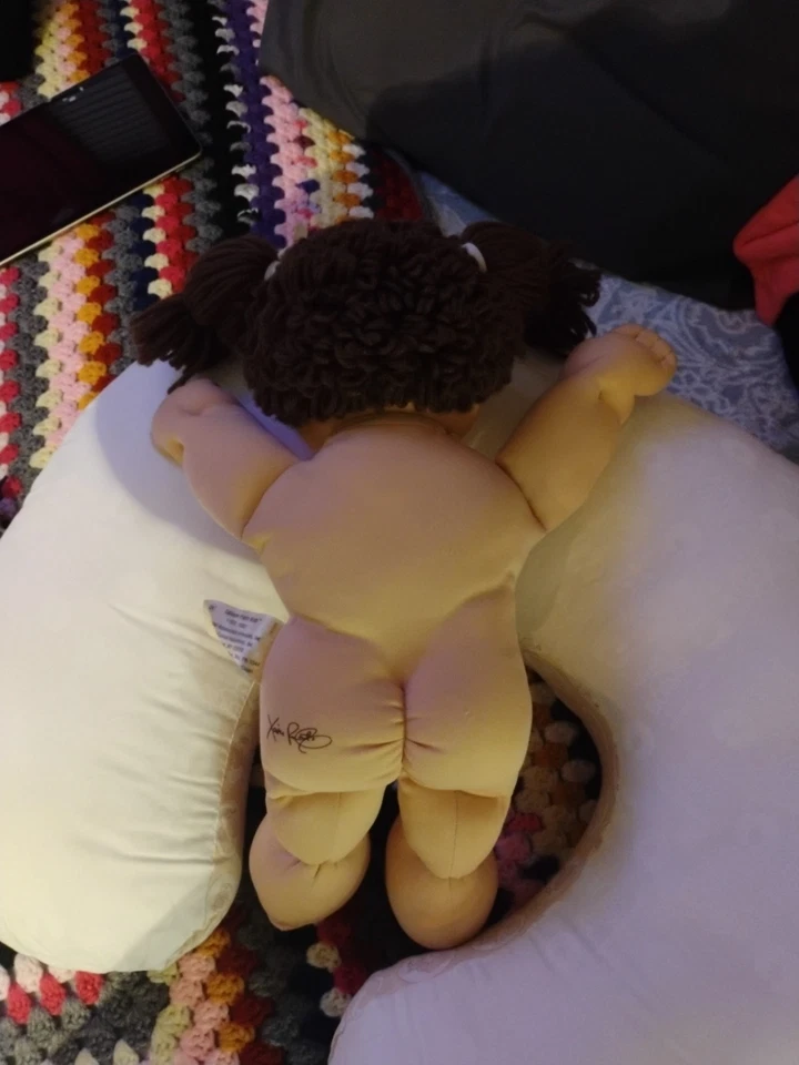 Juego de 6 parche de col vintage niños 1978 firmado por el creador Xavier Roberts Foto 4 de 4