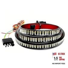 Truck Tailgate Light Bar, 60inch Triple Row 6-Function LED Blink Light Bar