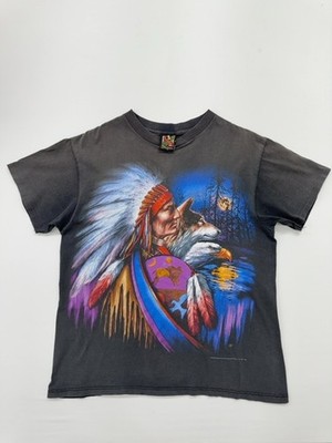 3D Blades Jungen T-Shirt anthrazit Native Chief Größe L Rundhals