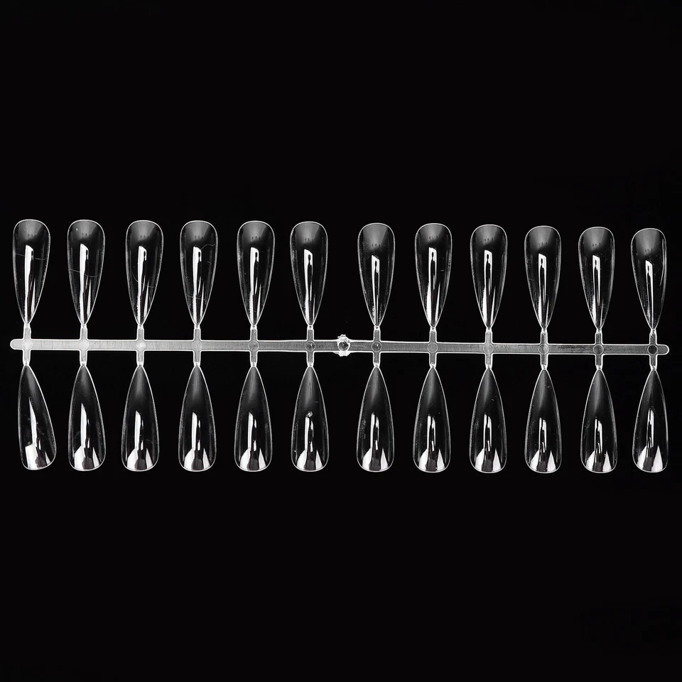 240pcs Nail Swatch Sticks Transparent Nail Art Polish Display Tips Manicure - Image 4 of 4