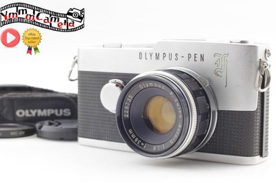 [Fast WIE NEU mit Armband] Olympus Pen F Half Frame Film Camera 38mm f1.8...
