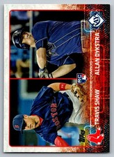 2015 Topps Update  Travis Shaw/Allan Dykstra US41