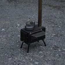 Naturnest Wood Stove Hot Tent Stove Camping Stainless Steel Wood Burning Stove