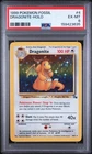1999 POKEMON FOSSIL #4 DRAGONITE-HOLO PSA 6