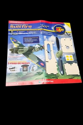 DeAgostini RadioControl Spitfire Nr.1 RC Flugzeug Modellbausatz Vintage