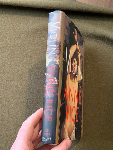 Anne Rice Hardback Book 1997 Violin 1st Edition 1st Printing - Picture 2 of 5