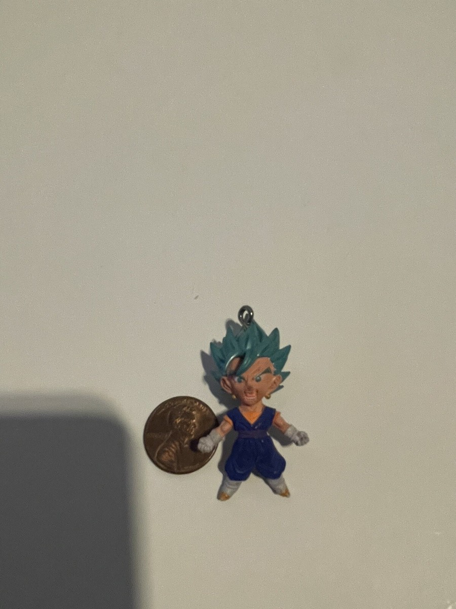Dragon Ball Z Super UDM Keychain Figure SSGSS Blue Vegito