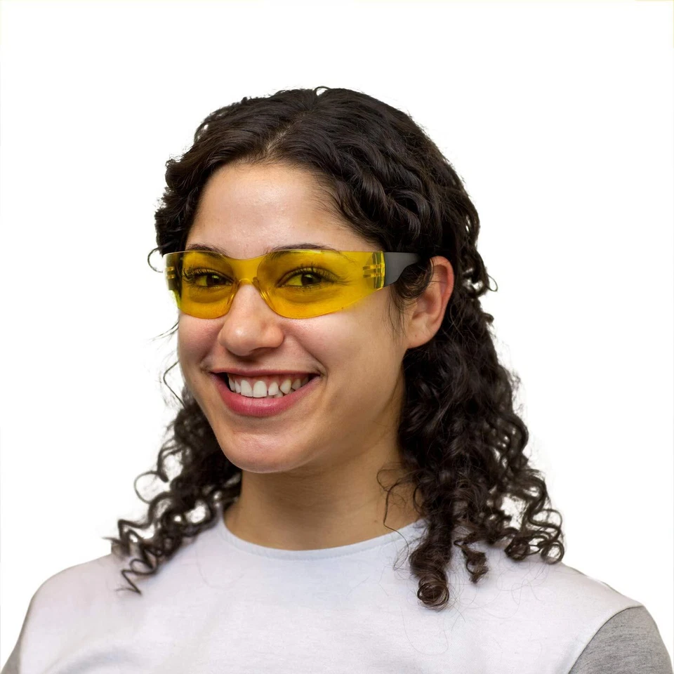 Gafas de seguridad Keystone Color Lens Black Temple (paquete de 12) Foto 4 de 4